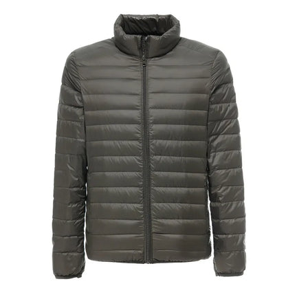 TrendAura Nathan Mens Lightweight Water Resistant Packable Puffer Jacket For Outdoor Winter Weather