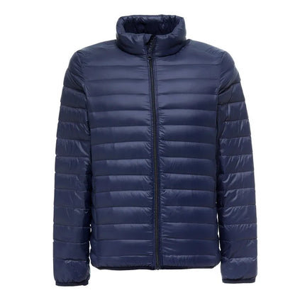 TrendAura Nathan Mens Lightweight Water Resistant Packable Puffer Jacket For Outdoor Winter Weather