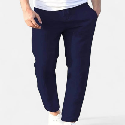 Ancienne Monde | Linen Drawstring Pants for Men – Breathable Comfort for Summer