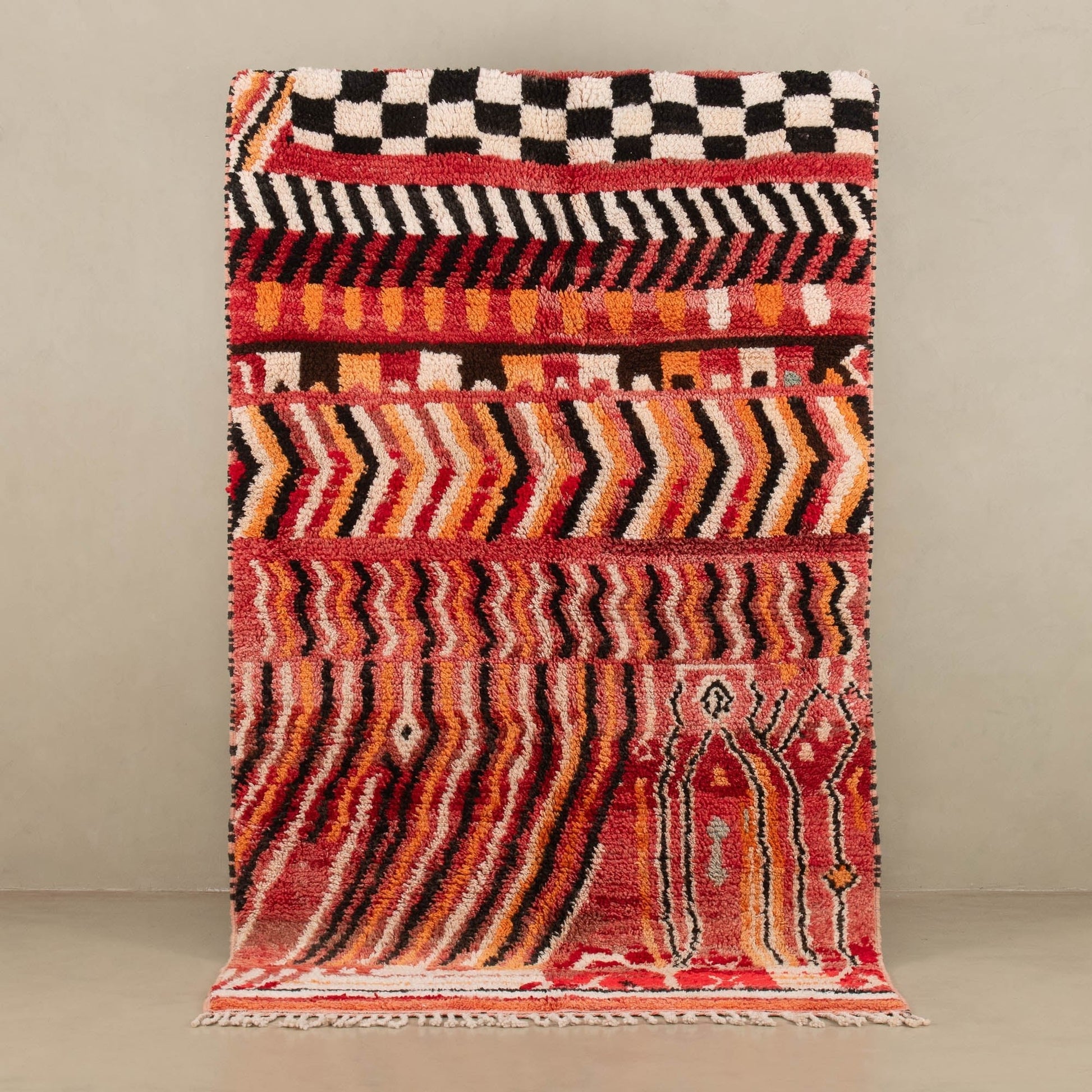 Nehal - vintage boujad rug - TrendAura