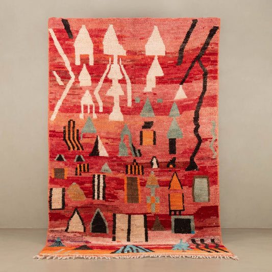 Nejma - vintage boujad rug - TrendAura