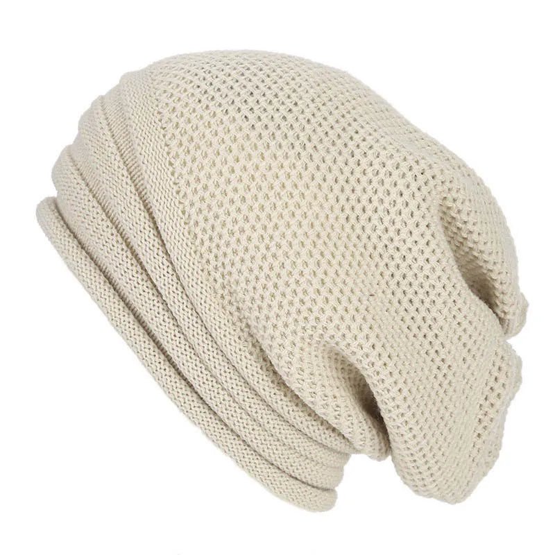 Nina Knitted Beanie Oversized Cozy Comfort for Women Warm Winter Hat Stylish Trendy Accessory