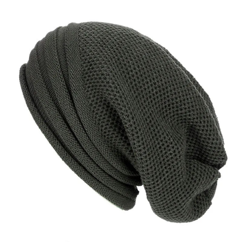 Nina Knitted Beanie Oversized Cozy Comfort for Women Warm Winter Hat Stylish Trendy Accessory