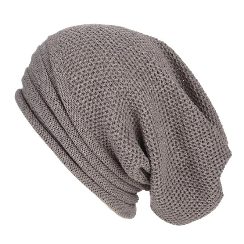 Nina Knitted Beanie Oversized Cozy Comfort for Women Warm Winter Hat Stylish Trendy Accessory