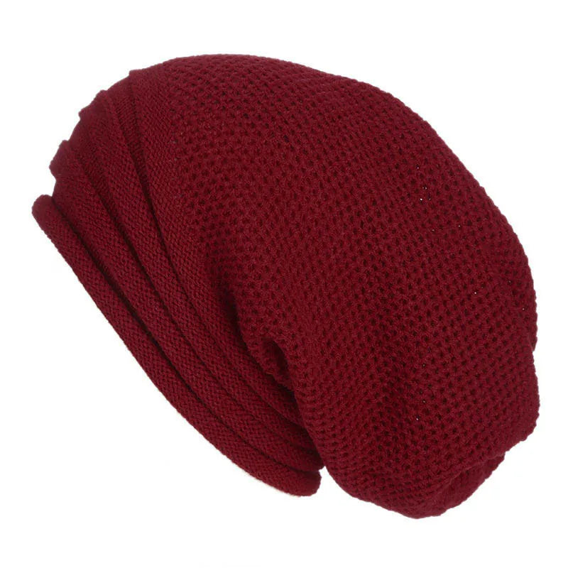Nina Knitted Beanie Oversized Cozy Comfort for Women Warm Winter Hat Stylish Trendy Accessory