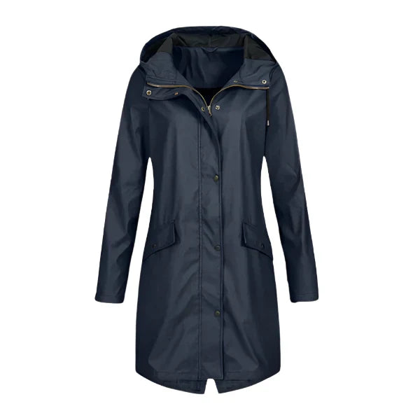 Women's Waterproof Raincoat | With Hood