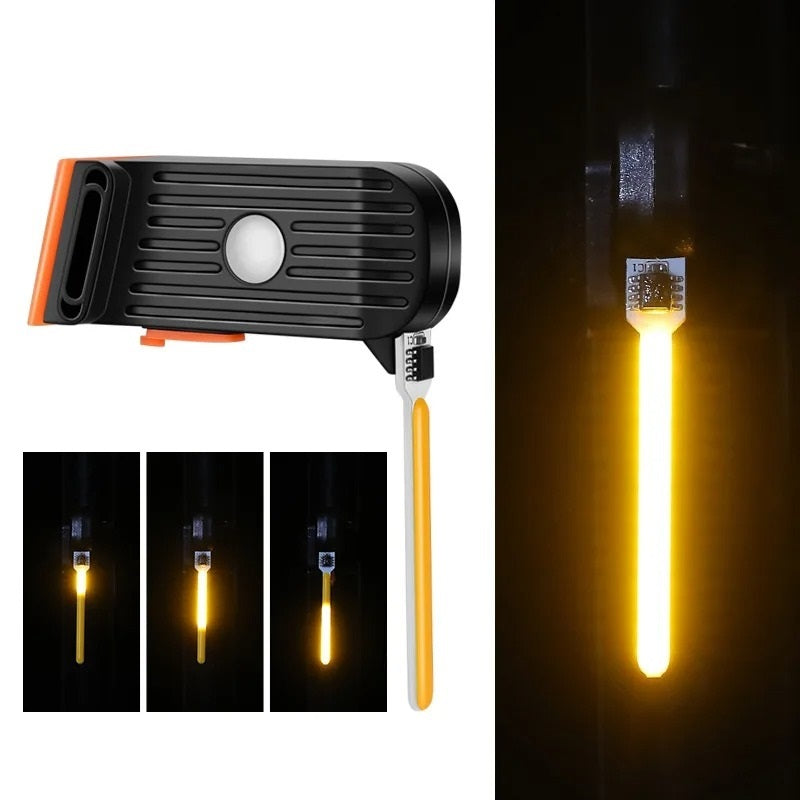 Rechargeable rear light for bicycle