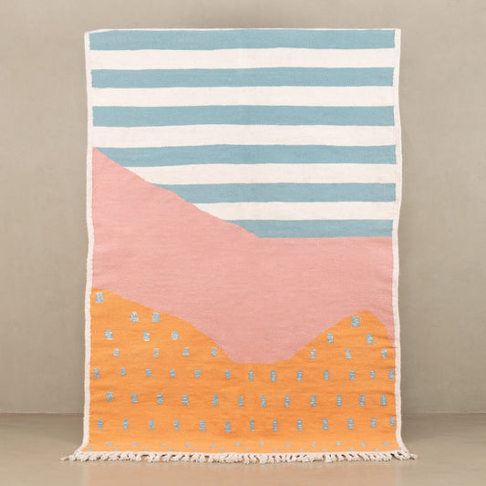 Ouraida - taznakht kilim rug - TrendAura