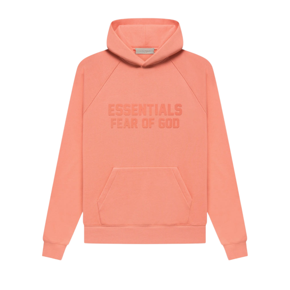 TrendAura Mens Peach Fleece Essential Hoodie Ultra Soft Inside Adjustable Hood Front Kangaroo Pocket Ribbed Cuffs And Hem