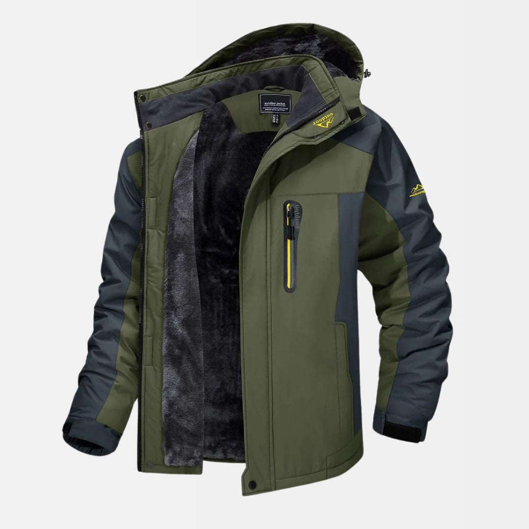 Winter windproof and waterproof jacket