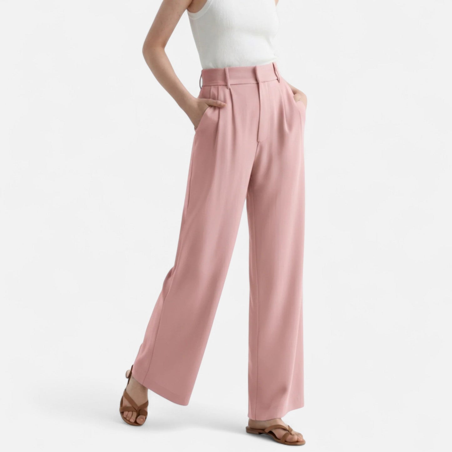 Ancient World | Women's High Waist Pants Timeless Elegance