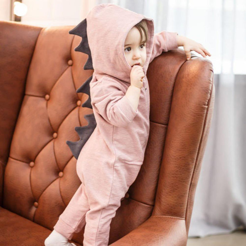 Baby Cotton Dinosaur Romper Set