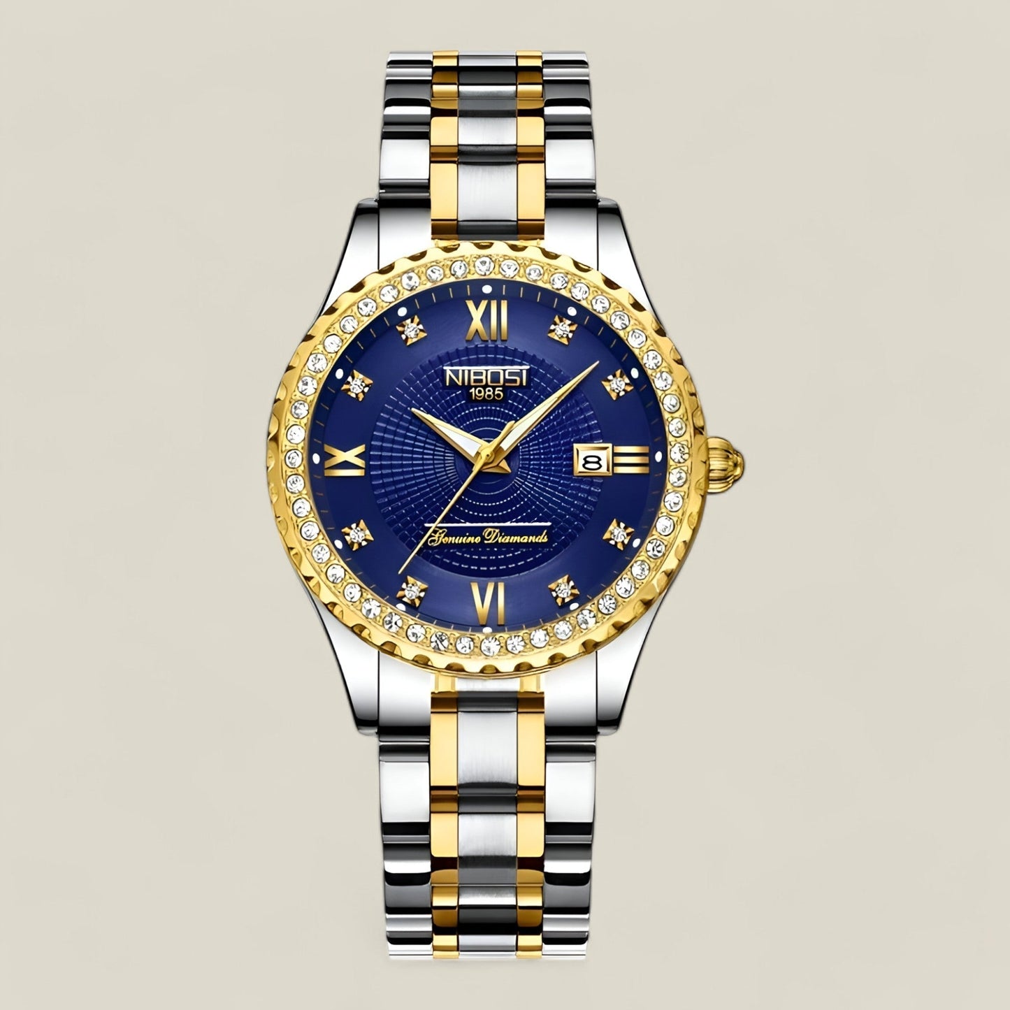 Women’s Elegant Watch – Classic Stainless Steel Wristwatch for Business and Formal Wear