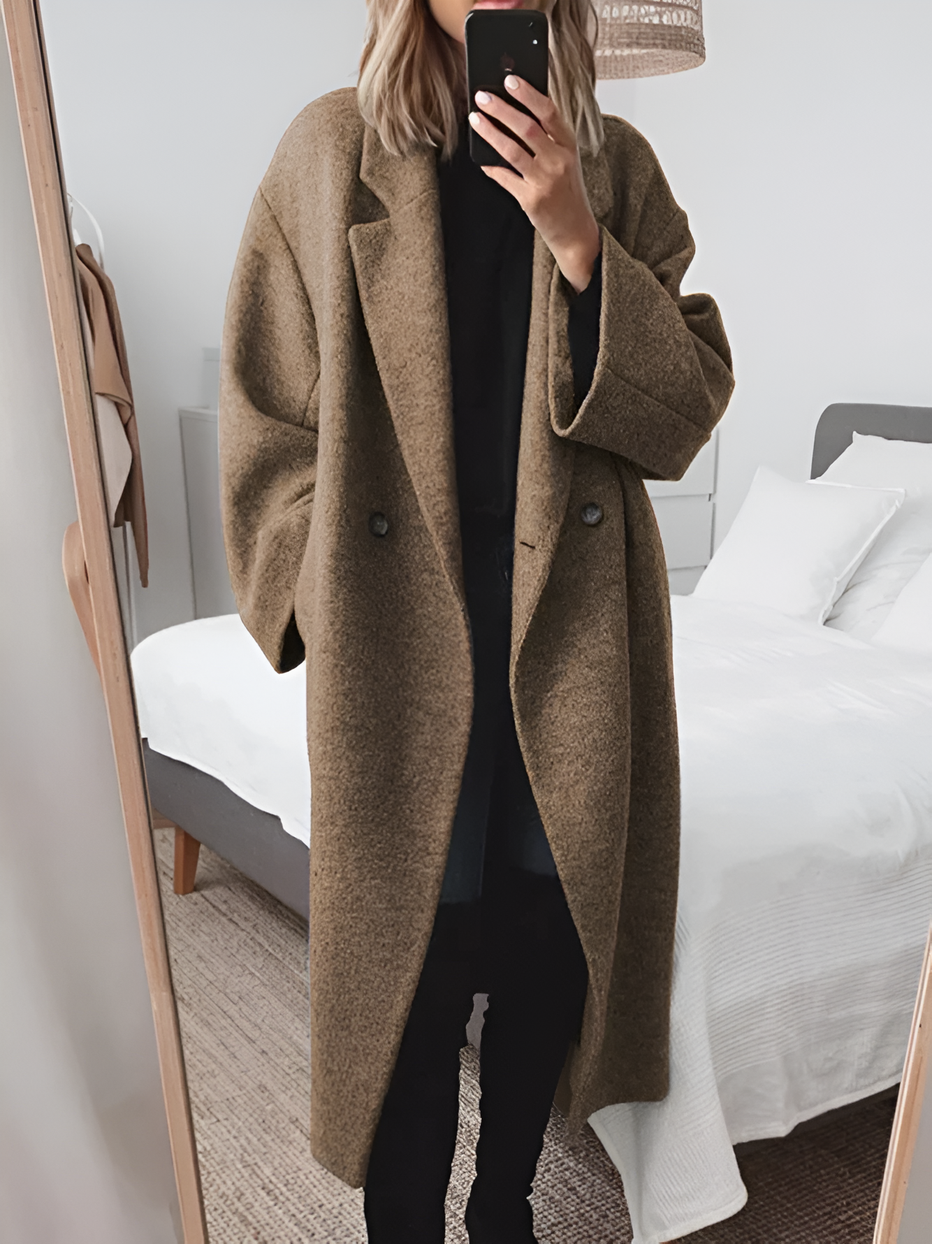 Nynke Winter Coat For Women With Warm Lining Elegant Cozy Weatherproof Outerwear