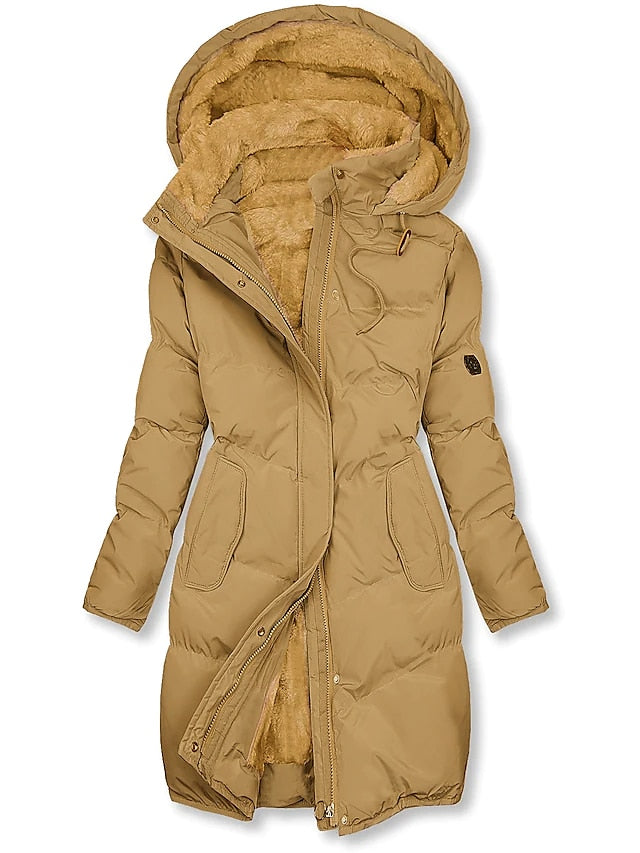 Luxurious Women's Insulated Jacket With Premium Warmth And Durable Fabrics For Cold Weather