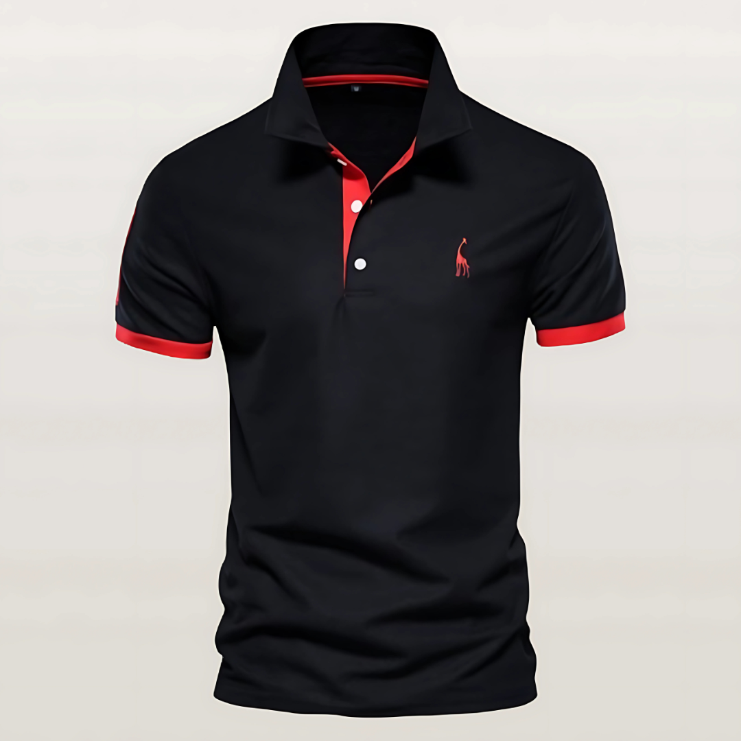 Men's Lightweight Breathable Polo Shirt For Summer Outings