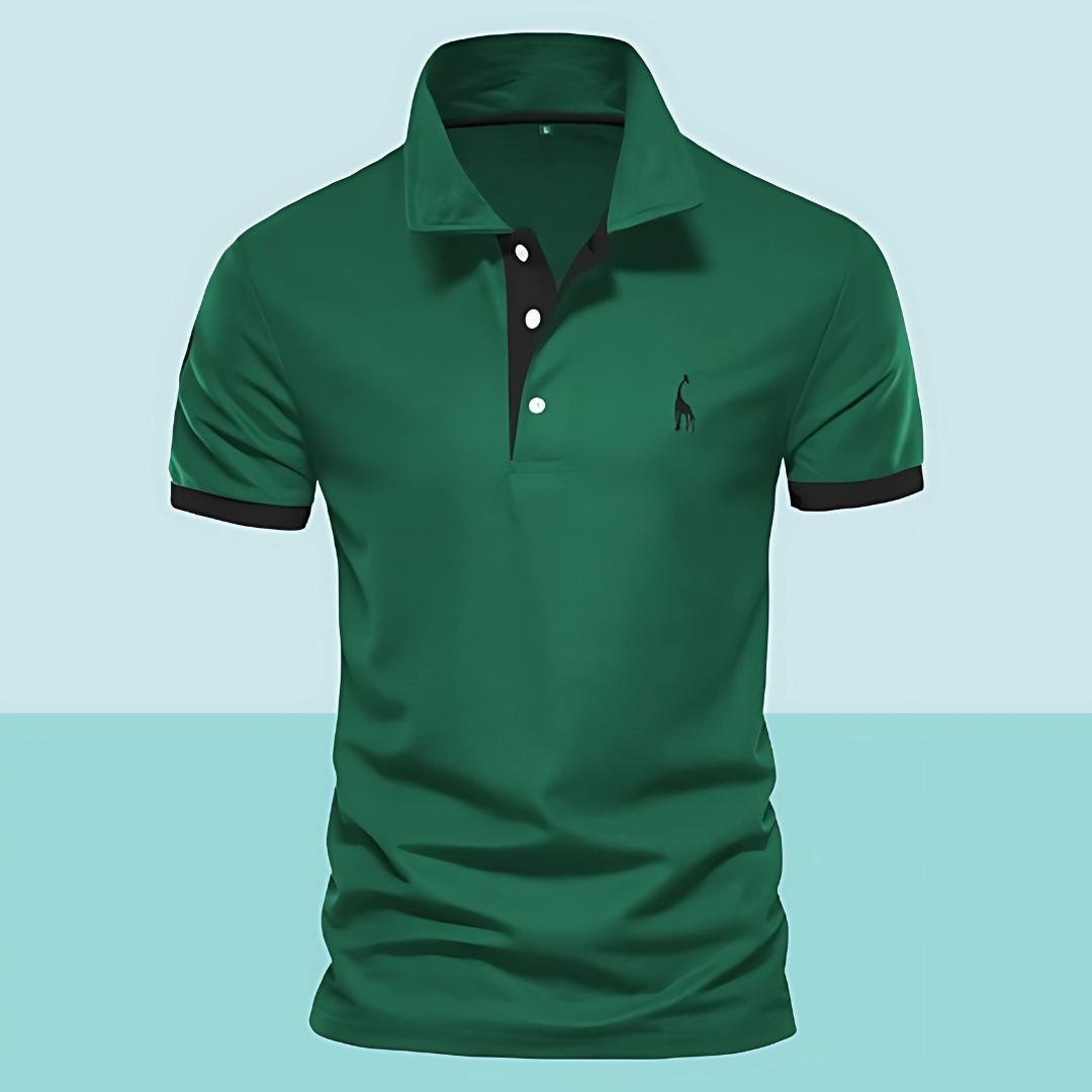 Men's Lightweight Breathable Polo Shirt For Summer Outings