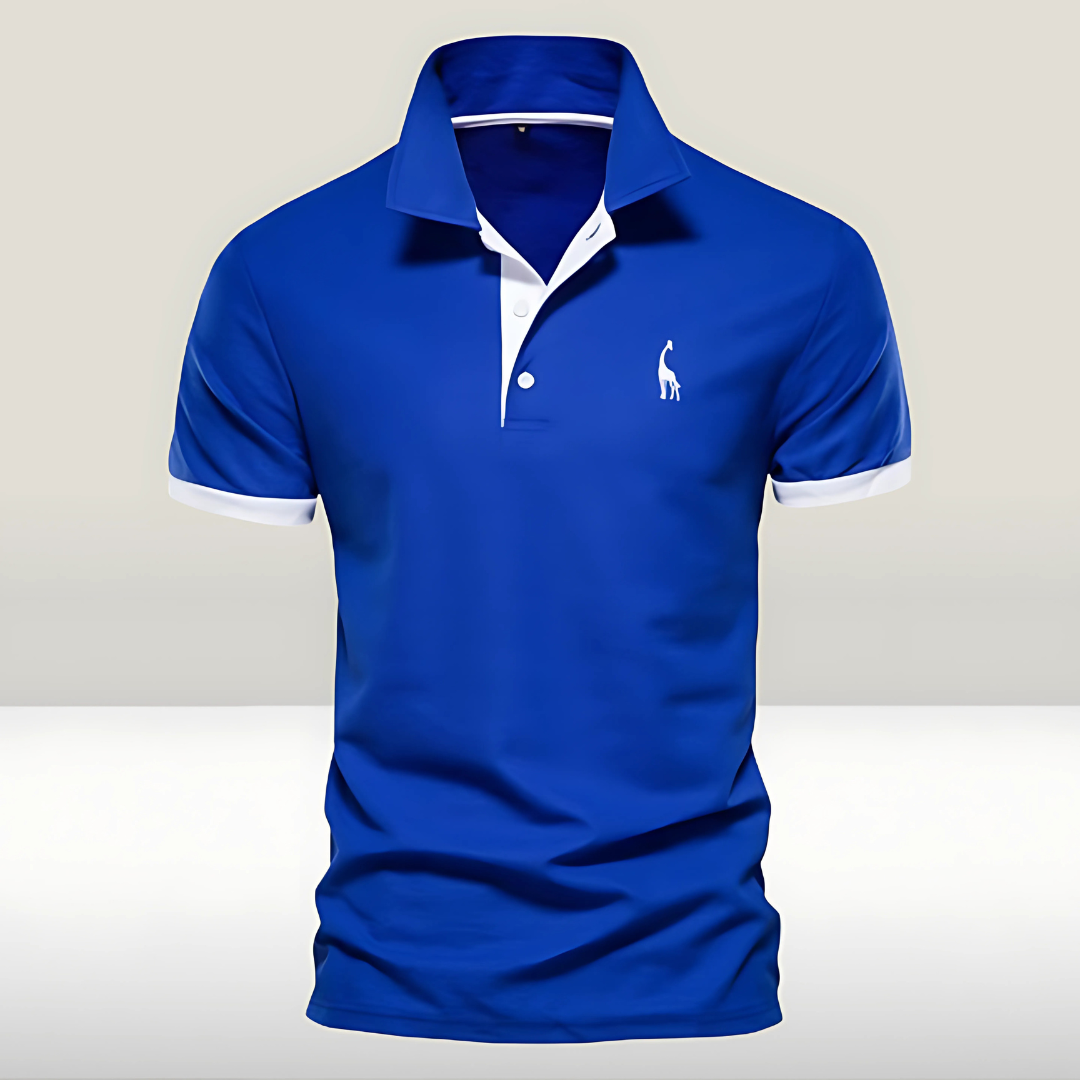 Men's Lightweight Breathable Polo Shirt For Summer Outings