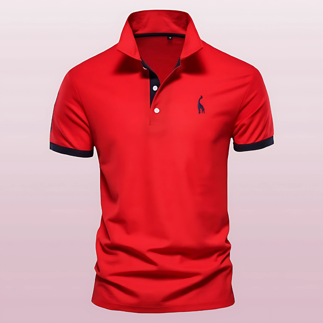 Men's Lightweight Breathable Polo Shirt For Summer Outings