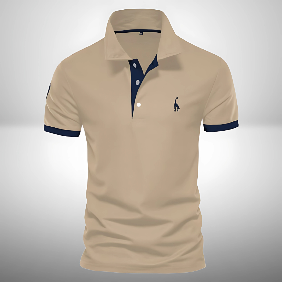 Men's Lightweight Breathable Polo Shirt For Summer Outings