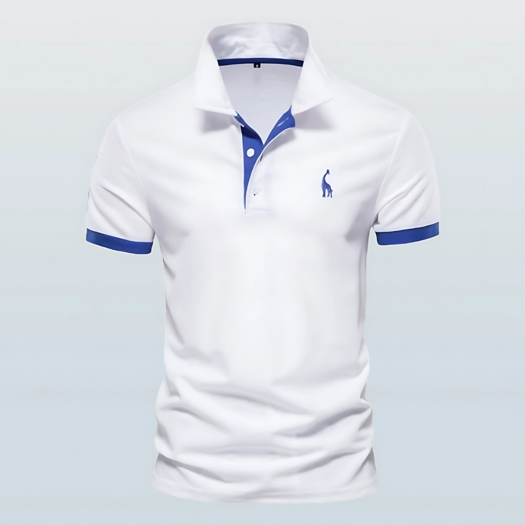 Men's Lightweight Breathable Polo Shirt For Summer Outings