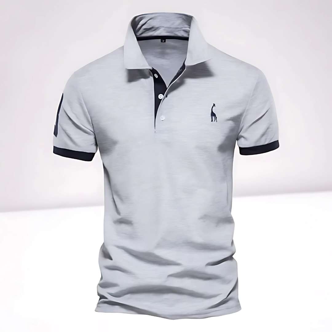 Men's Lightweight Breathable Polo Shirt For Summer Outings