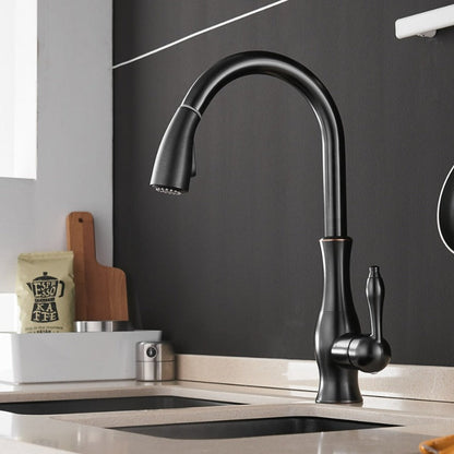 Anton - Extractable kitchen faucet