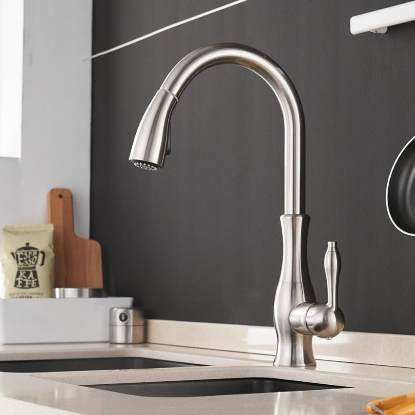 Anton - Extractable kitchen faucet