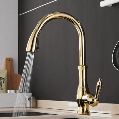 Anton - Extractable kitchen faucet