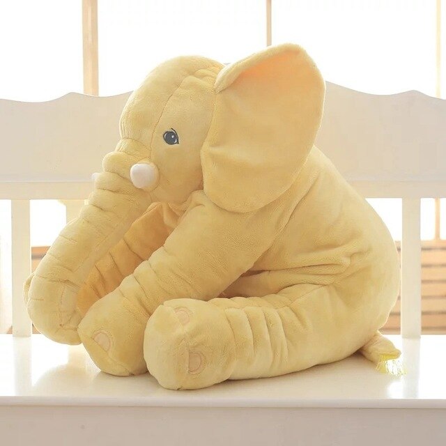 Cuddlephant Plush Elephant Pillow For Kids Comfort And Sleep Soft Skin Friendly Cushion