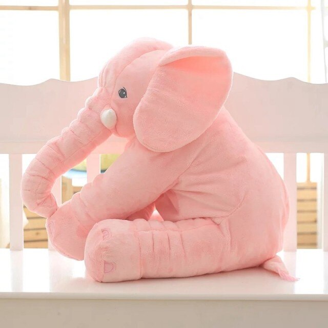 Cuddlephant Plush Elephant Pillow For Kids Comfort And Sleep Soft Skin Friendly Cushion
