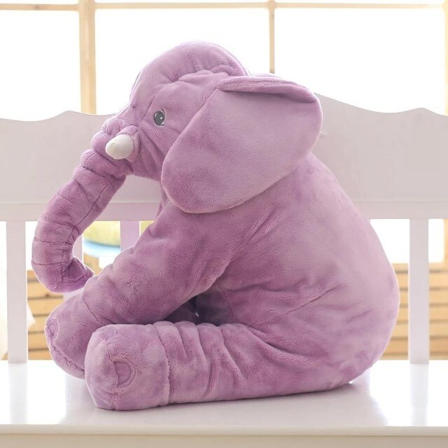 Cuddlephant Plush Elephant Pillow For Kids Comfort And Sleep Soft Skin Friendly Cushion