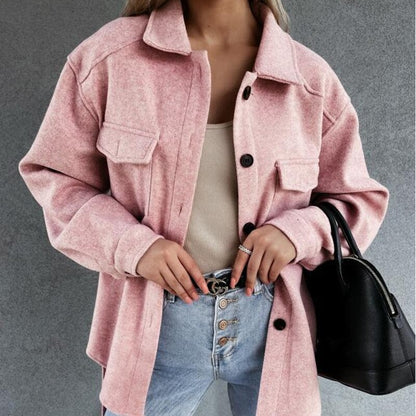 TrendAura | Fashionable shirt jacket