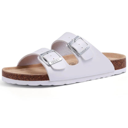 Odoly Summer Cork Sandals With ComfortPlus Footbed For Women All Day Comfort And Style