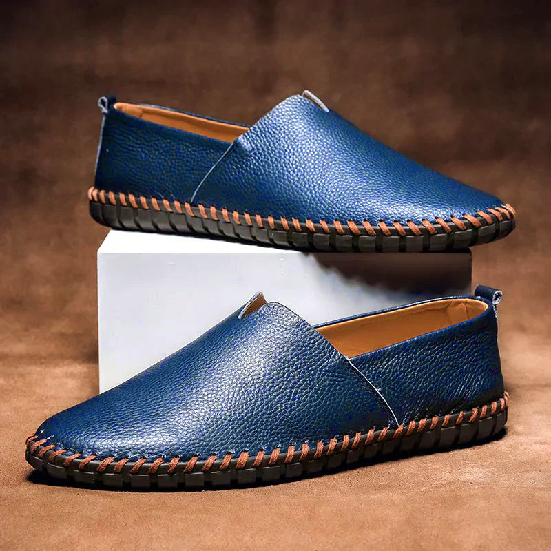 Matt Elegant Leather Loafers For Men Handmade In Genuine Leather With Superior Comfort And Classic Timeless Style