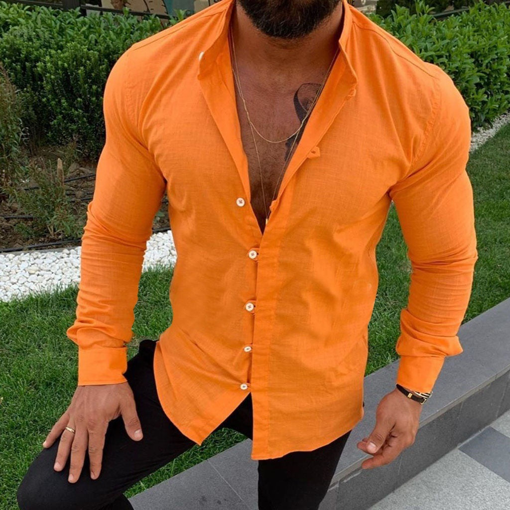 Loïs Linen Shirt For Men Premium Quality With All Day Comfort And Freshness And Elegant Cut For Modern Style
