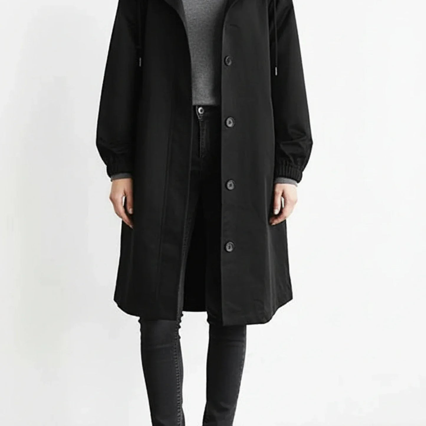 Women's Hooded Long Coat