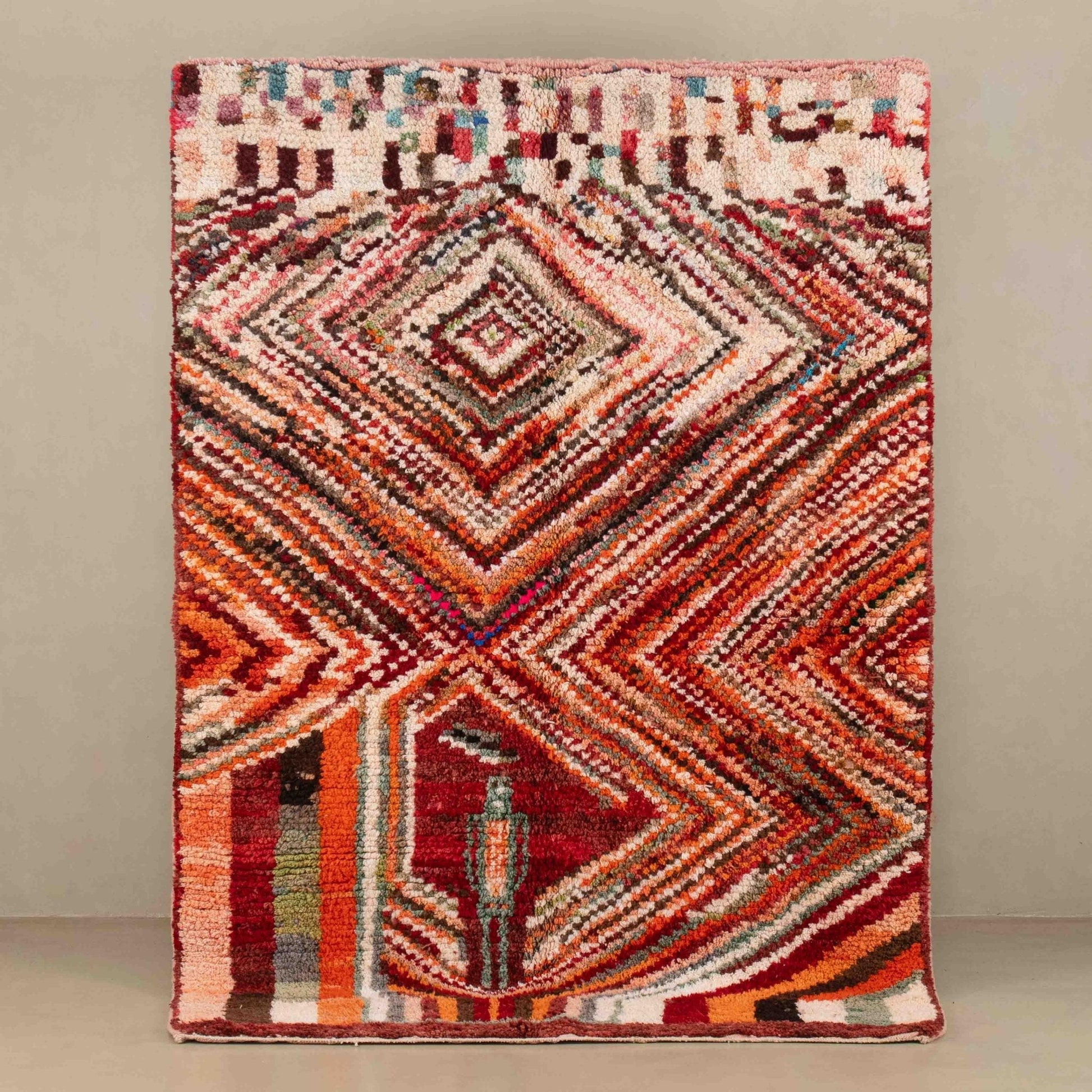 Rafiaa - vintage boujad rug - TrendAura