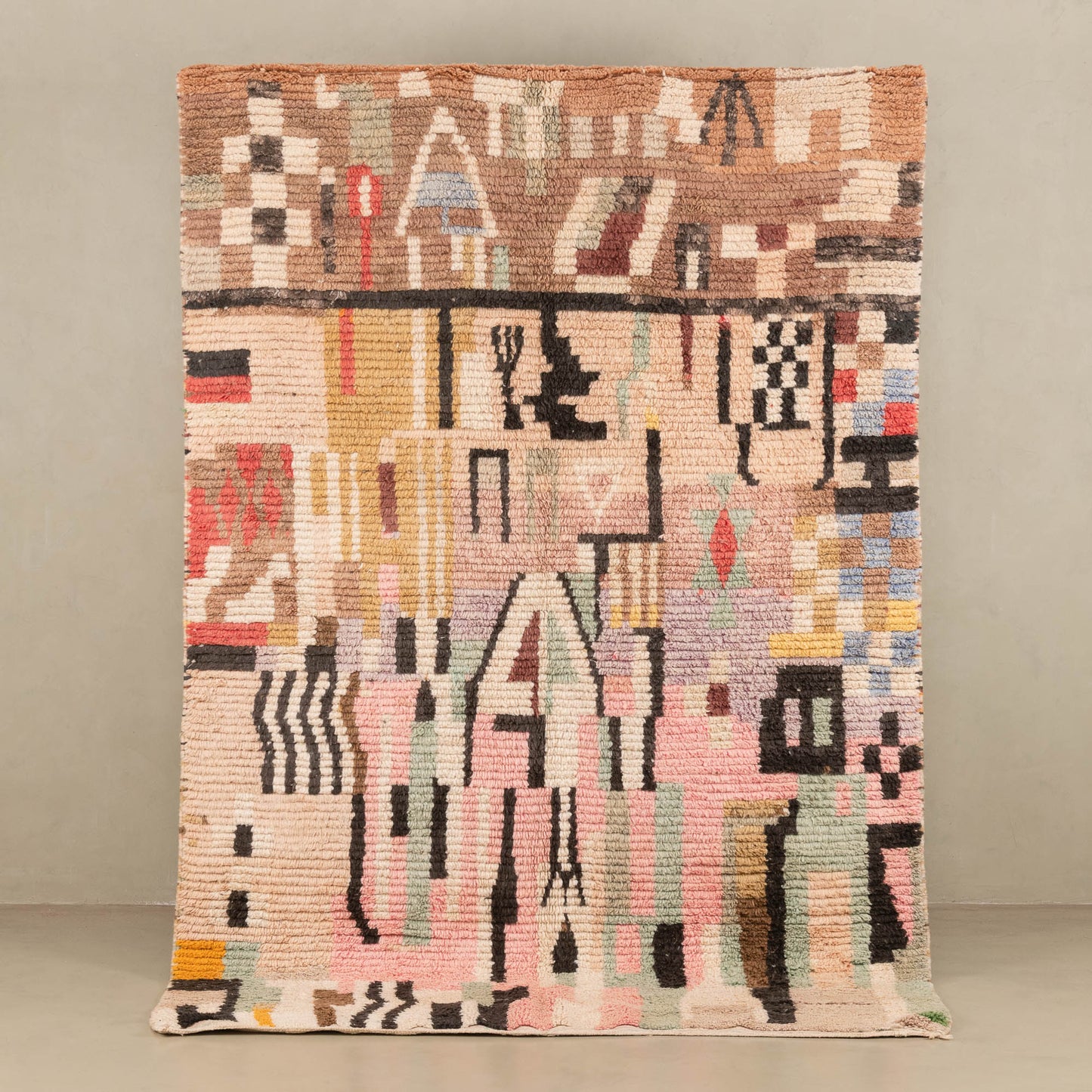 Rajiya - vintage boujad rug - TrendAura