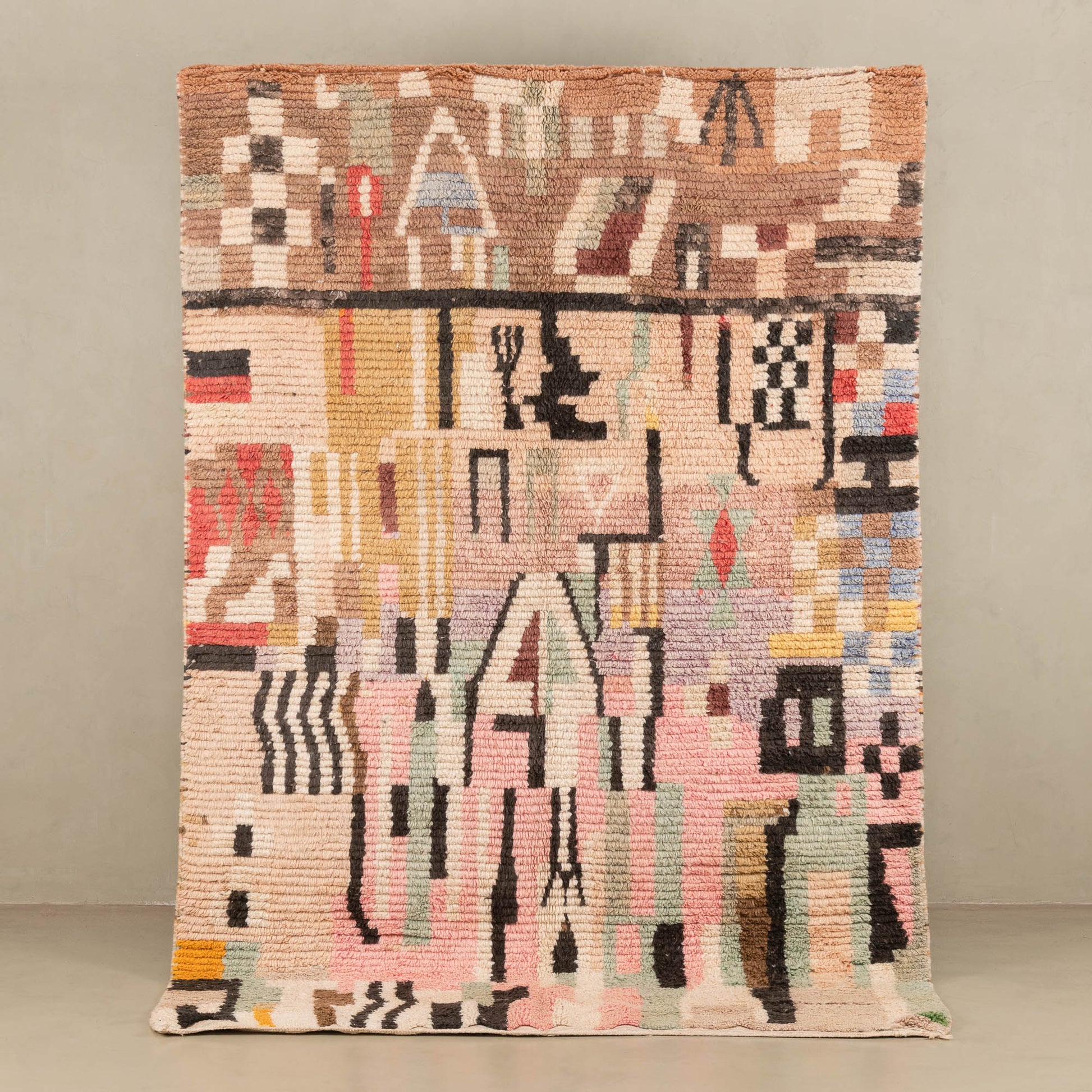 Rajiya - vintage boujad rug - TrendAura