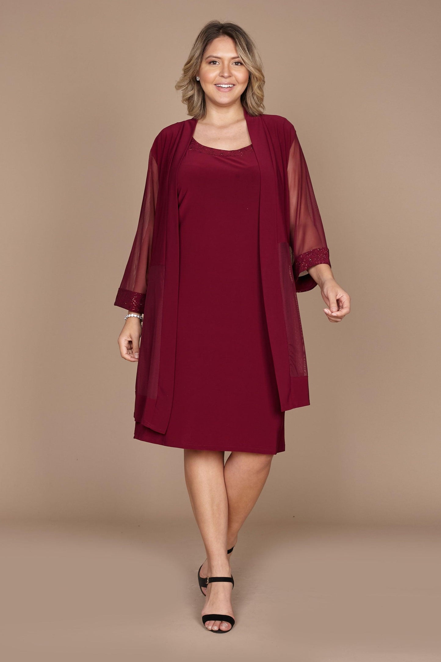 R&M Richards 8271 Short Dress Mother Of The Bride