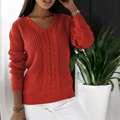 Mila Stylish Knit Sweater For Women With Cozy Comfort And Timeless Elegance Everyday Office Ready