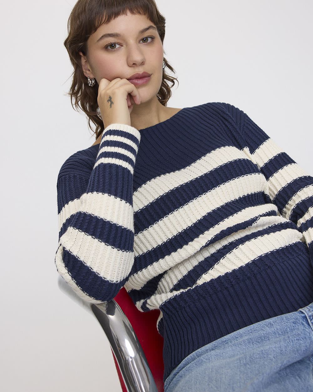 Ronti | Fashionable Sweater with Long Sleeves