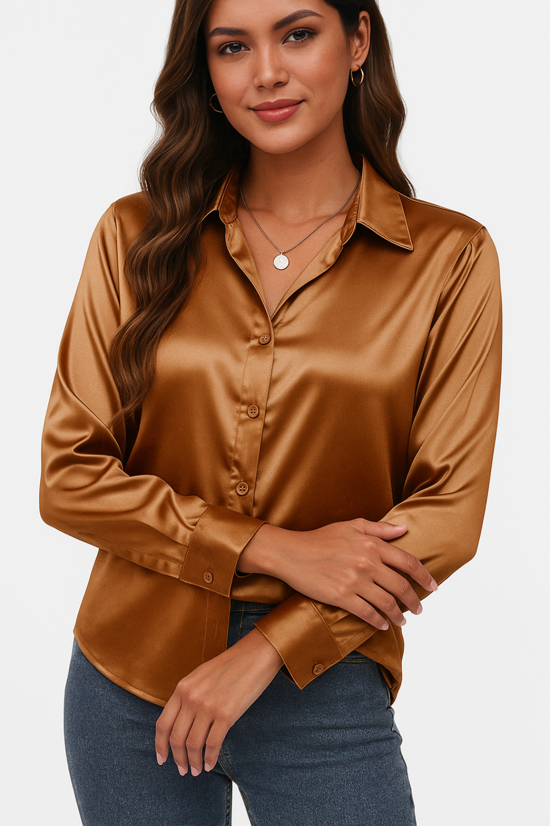 Women’s Button-Up Shirt | Long Sleeve