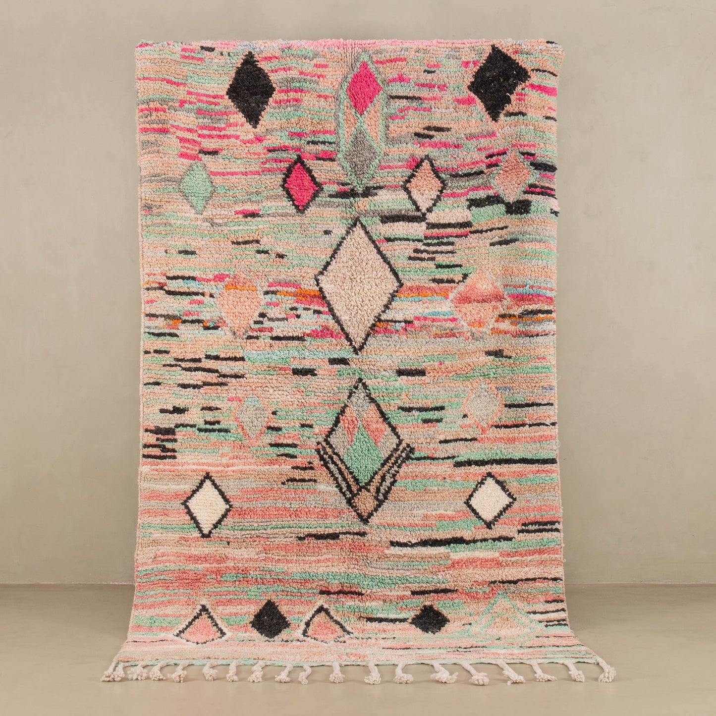 Saffana - vintage boujad rug - TrendAura