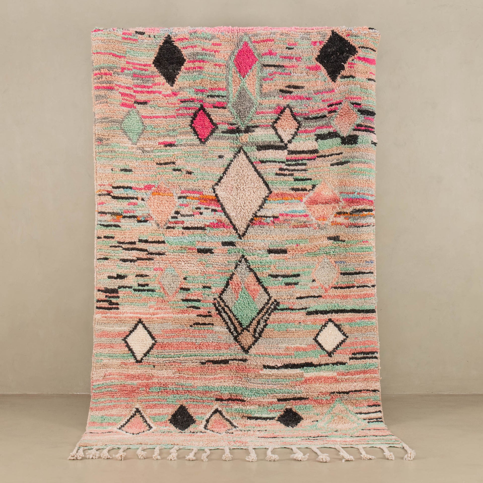 Saffana - vintage boujad rug - TrendAura