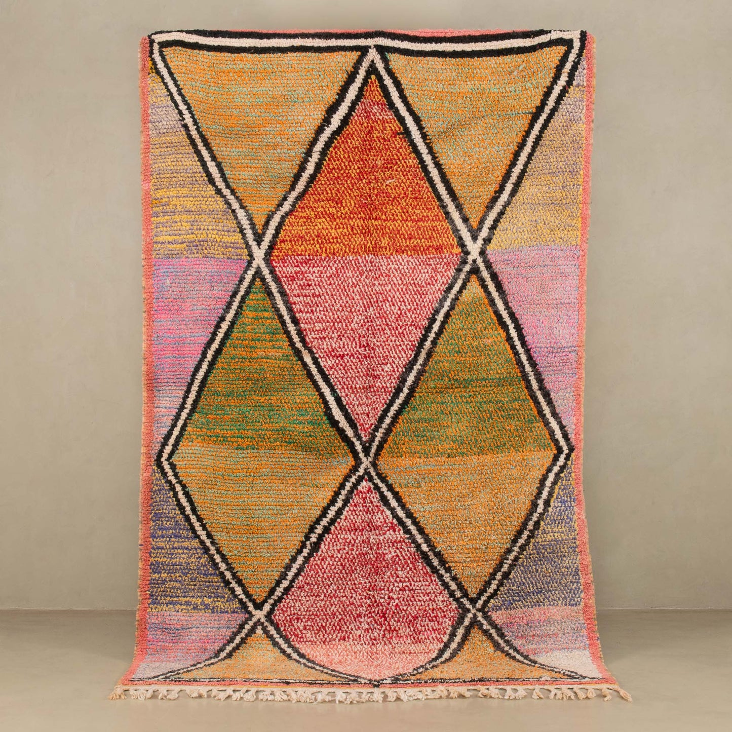 Samir - vintage boujad rug - TrendAura