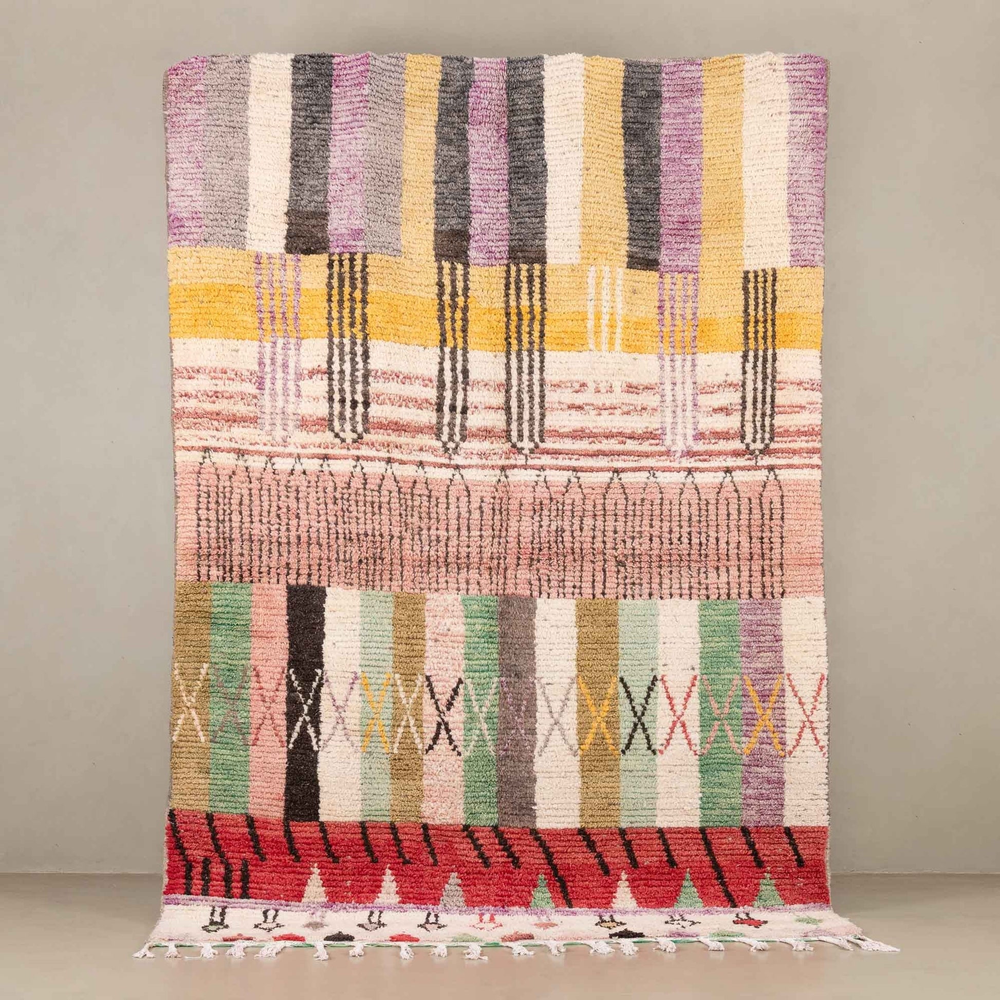 Saouda - vintage boujad rug - TrendAura