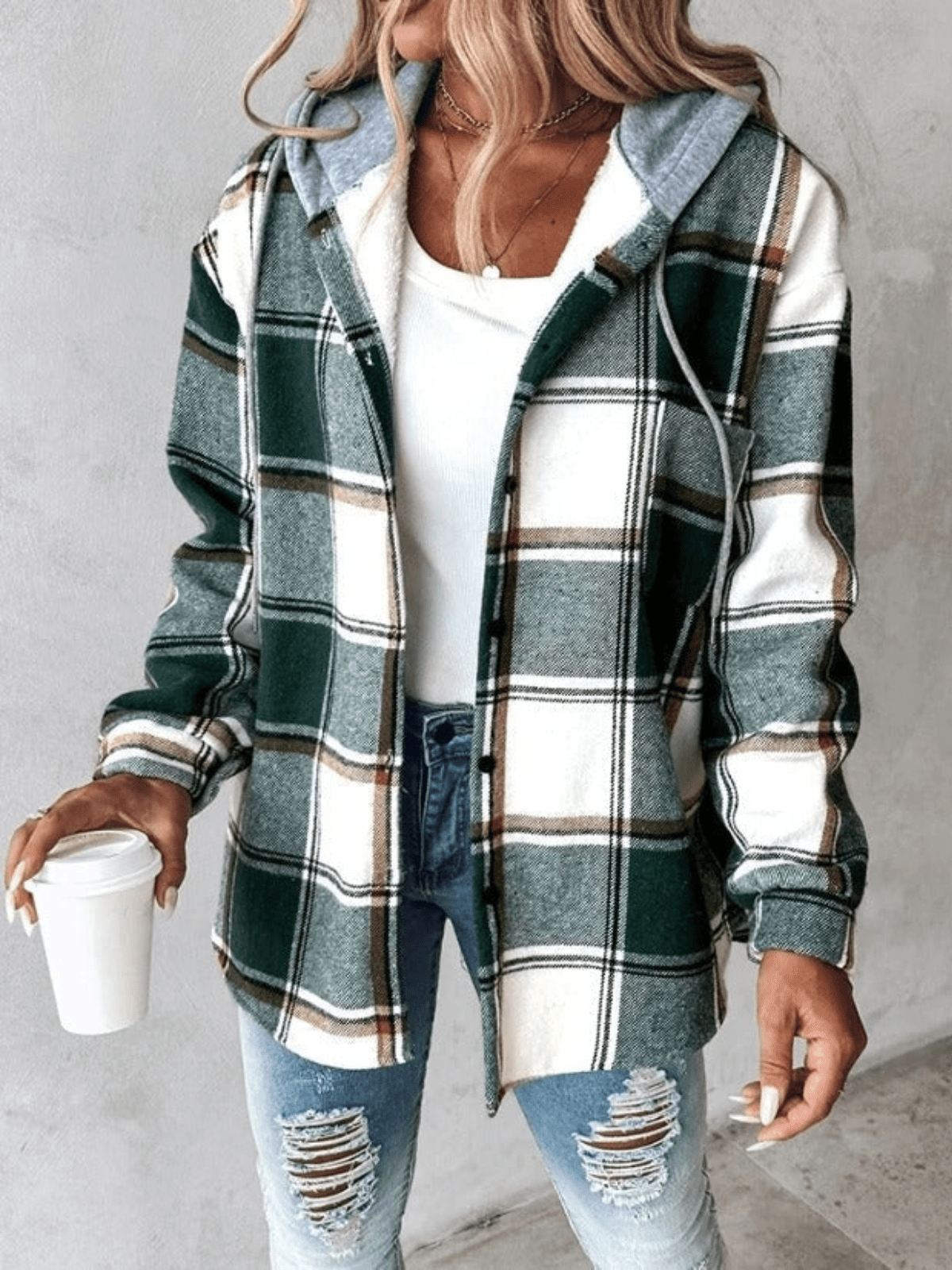 Sarah | Checked Shirt for Women