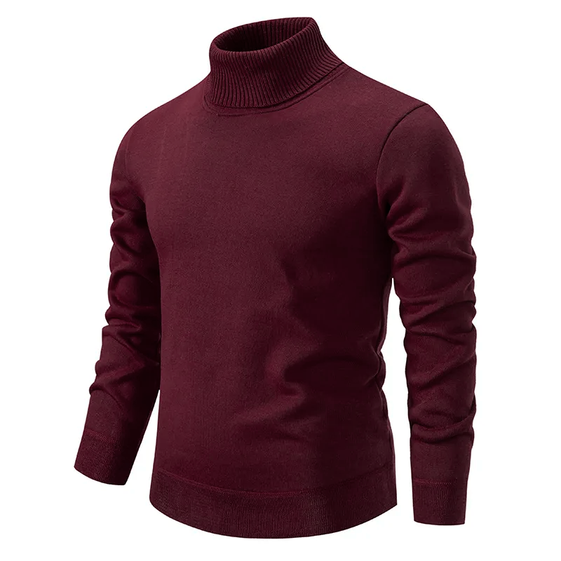 Cotton turtleneck for men - soft and high quality